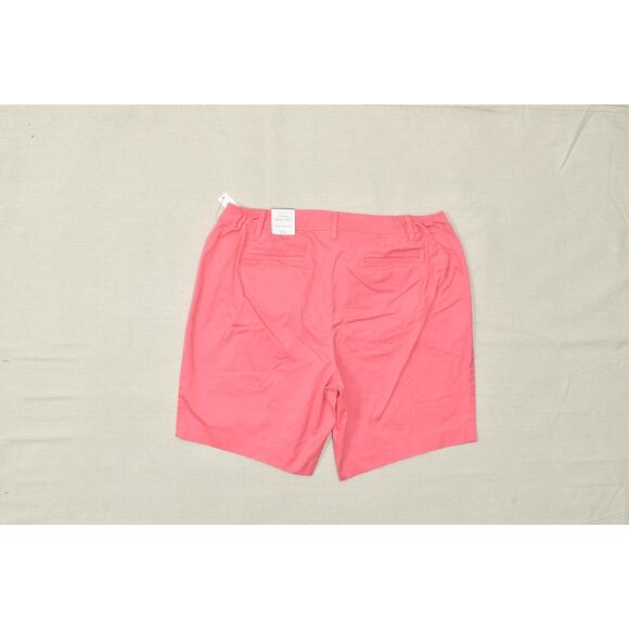 Talbots Women's Plus Size 20W Perfect Short Cotton Blend Zip Solid NEW - Picture 8 of 8